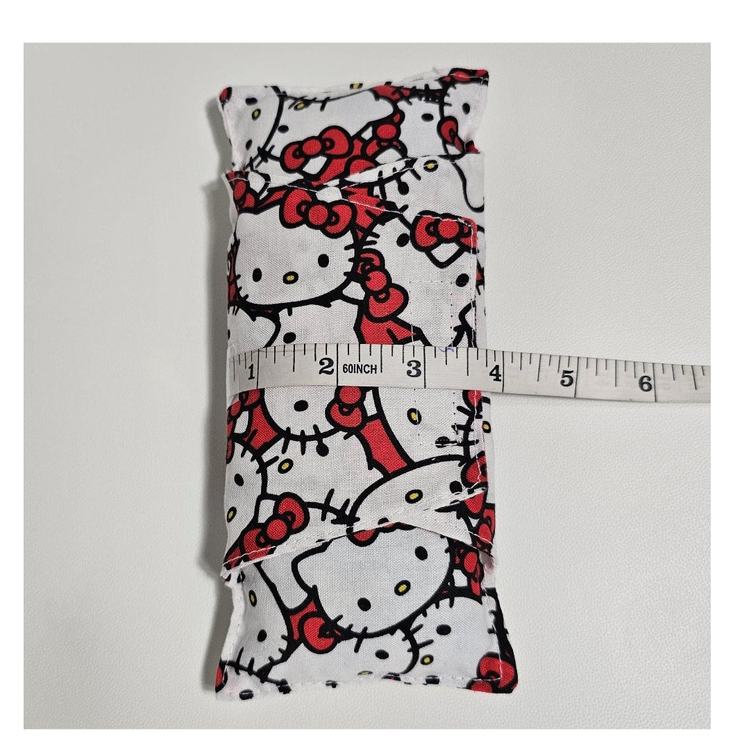 Handmade Hello Kitty Cancer Patinet's Comfy Seat Belt Chemo Port or Pacemaker Pillow