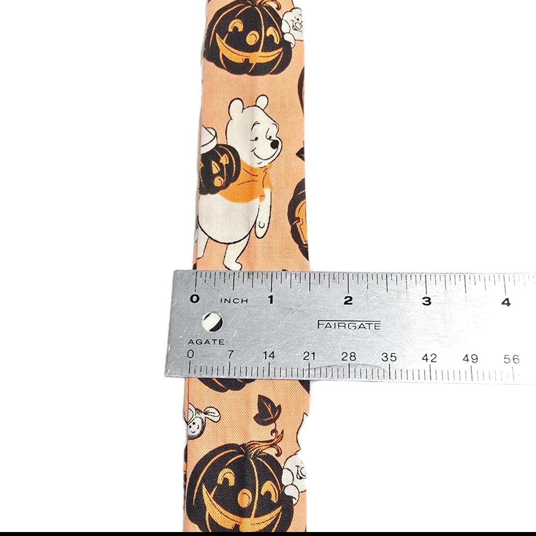 Winnie the Pooh Fall Pumpkin Stethoscope Sleeve Cover - Cotton Medical Accessory