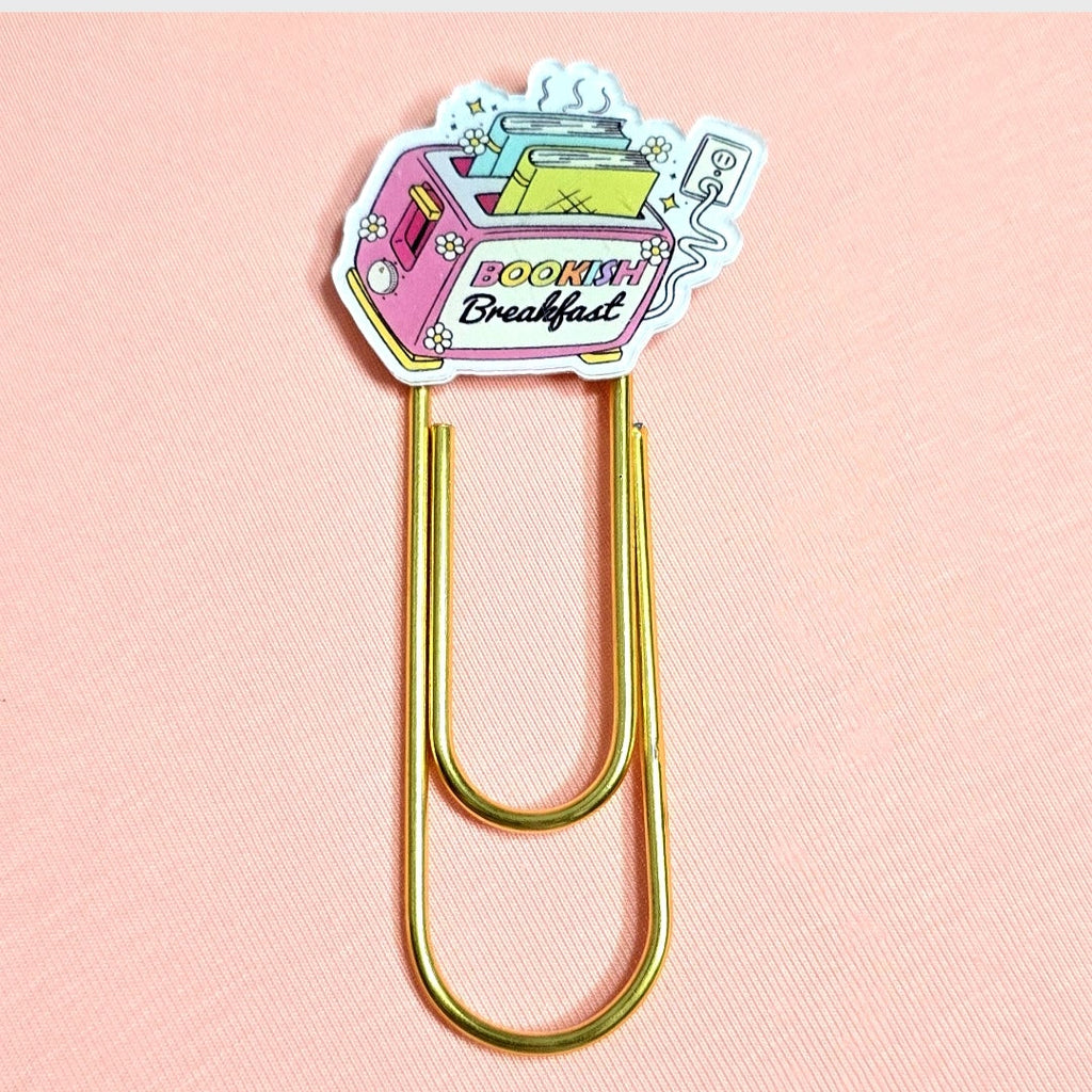 Jumbo Kawaii Bookmark Paper Clips: Teacher's Colorful Planner Journal Organizer