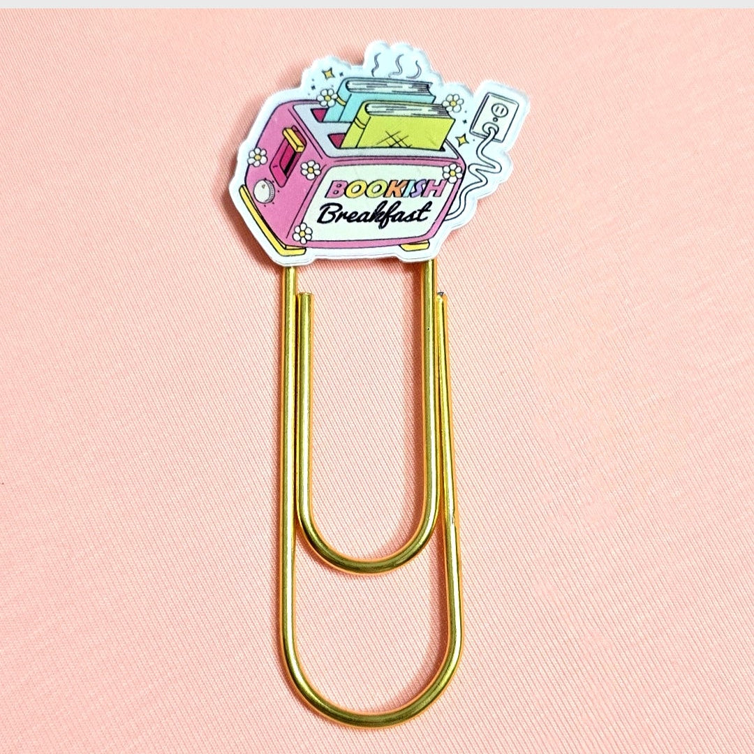 Jumbo Kawaii Bookmark Paper Clips: Teacher's Colorful Planner Journal Organizer