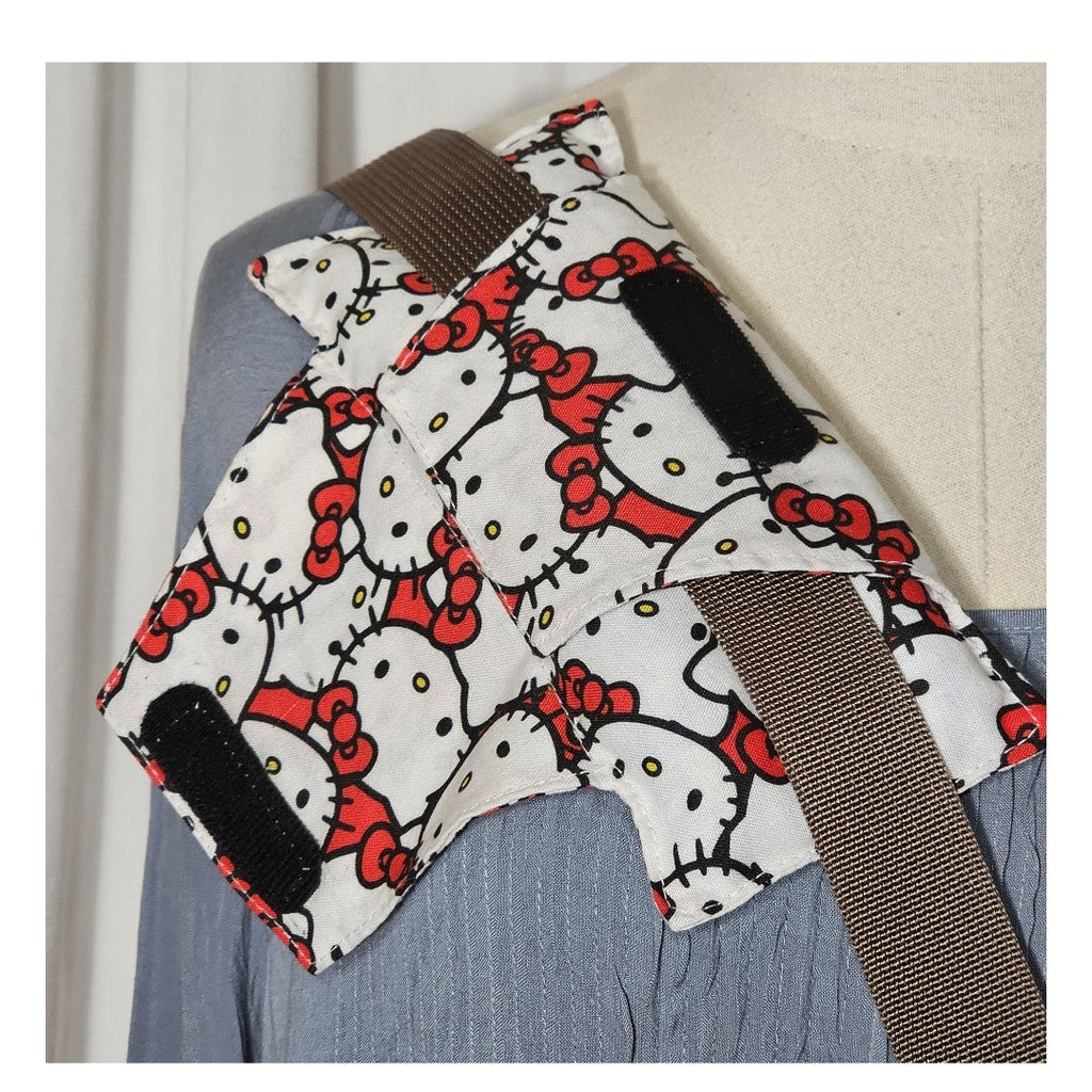 Handmade Hello Kitty Cancer Patinet's Comfy Seat Belt Chemo Port or Pacemaker Pillow