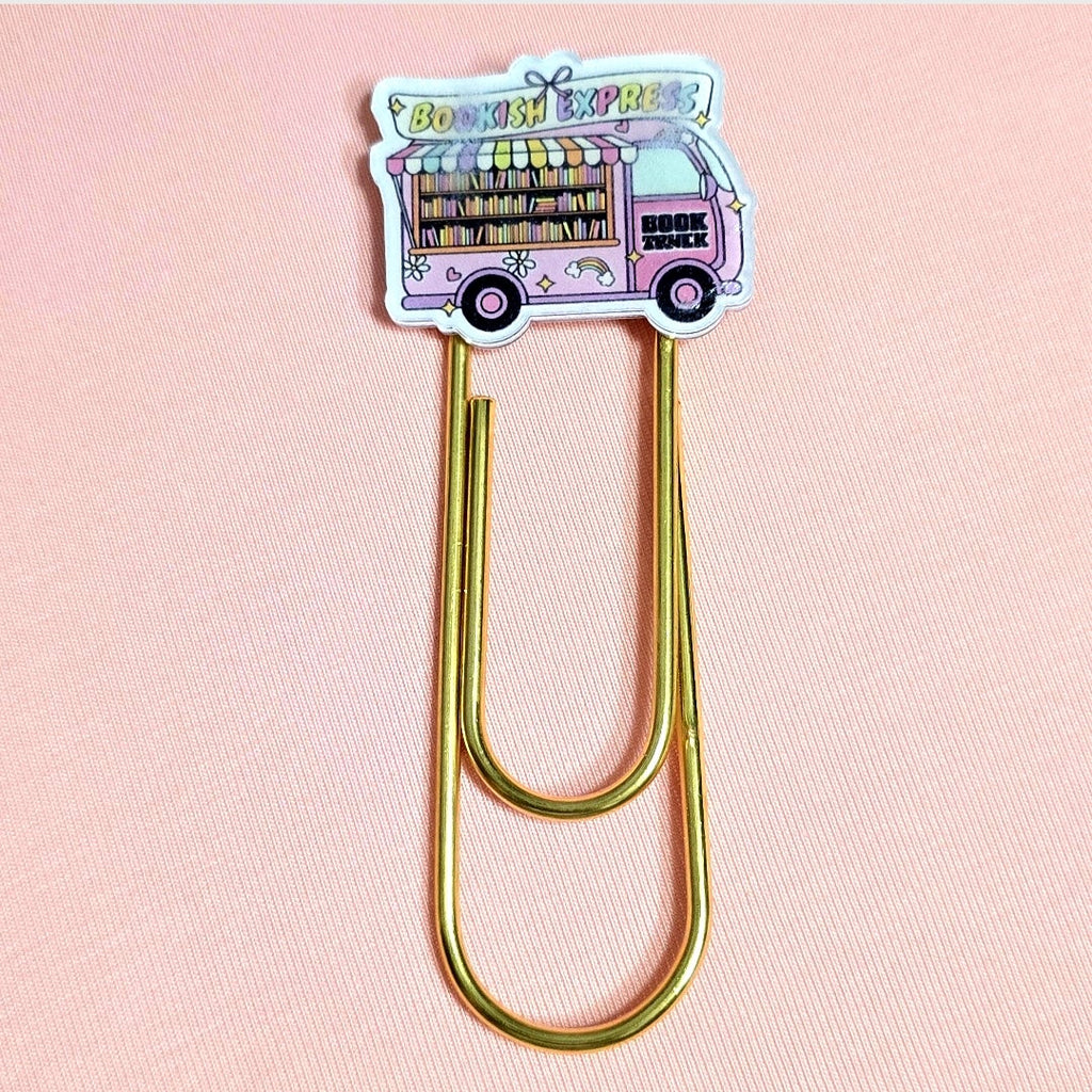 Jumbo Kawaii Bookmark Paper Clips: Teacher's Colorful Planner Journal Organizer