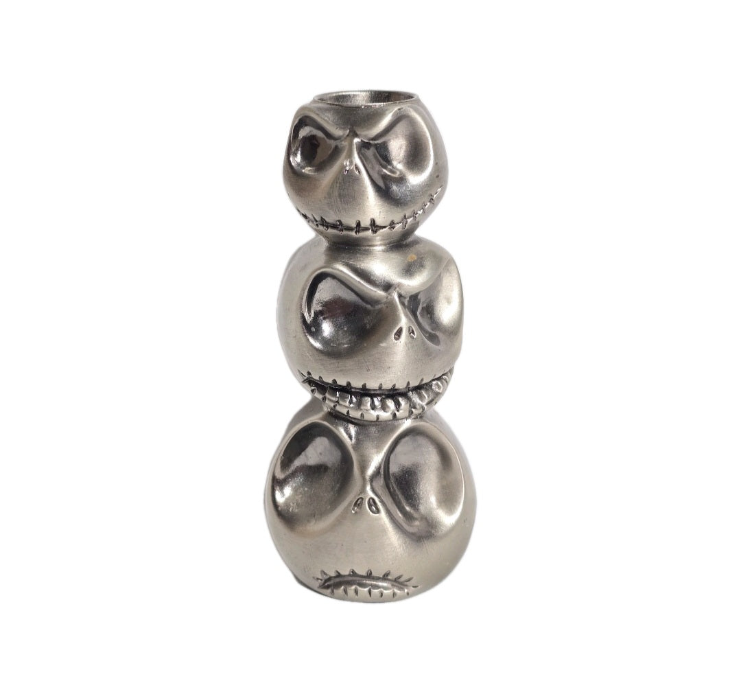 NECA Pewter Nightmare Before Christmas Jack Head Candlestick Holder
