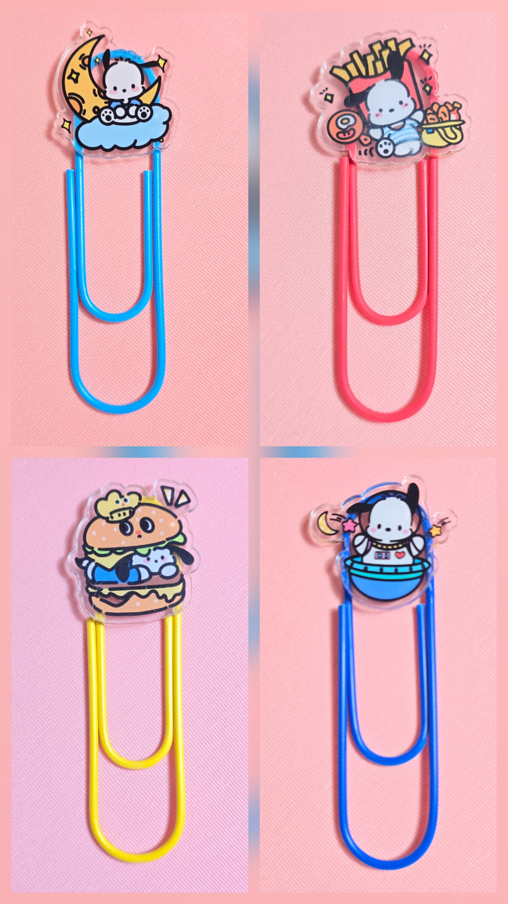Jumbo Kawaii Paper Clips: Colorful Planner & Journal Organizer (Limited Edition)