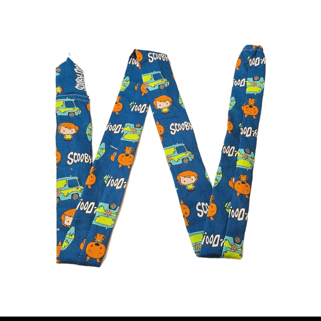 Handmade Colorful Blue Scooby-Doo Stethoscope Sleeve: Washable Colorful Cotton Cover