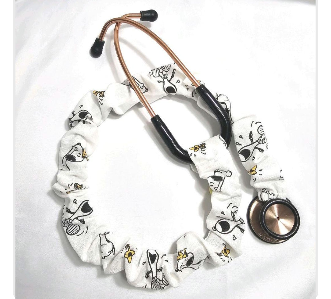 Handmade Snoopy Peanuts Stethoscope Sleeve - Cotton Accessory