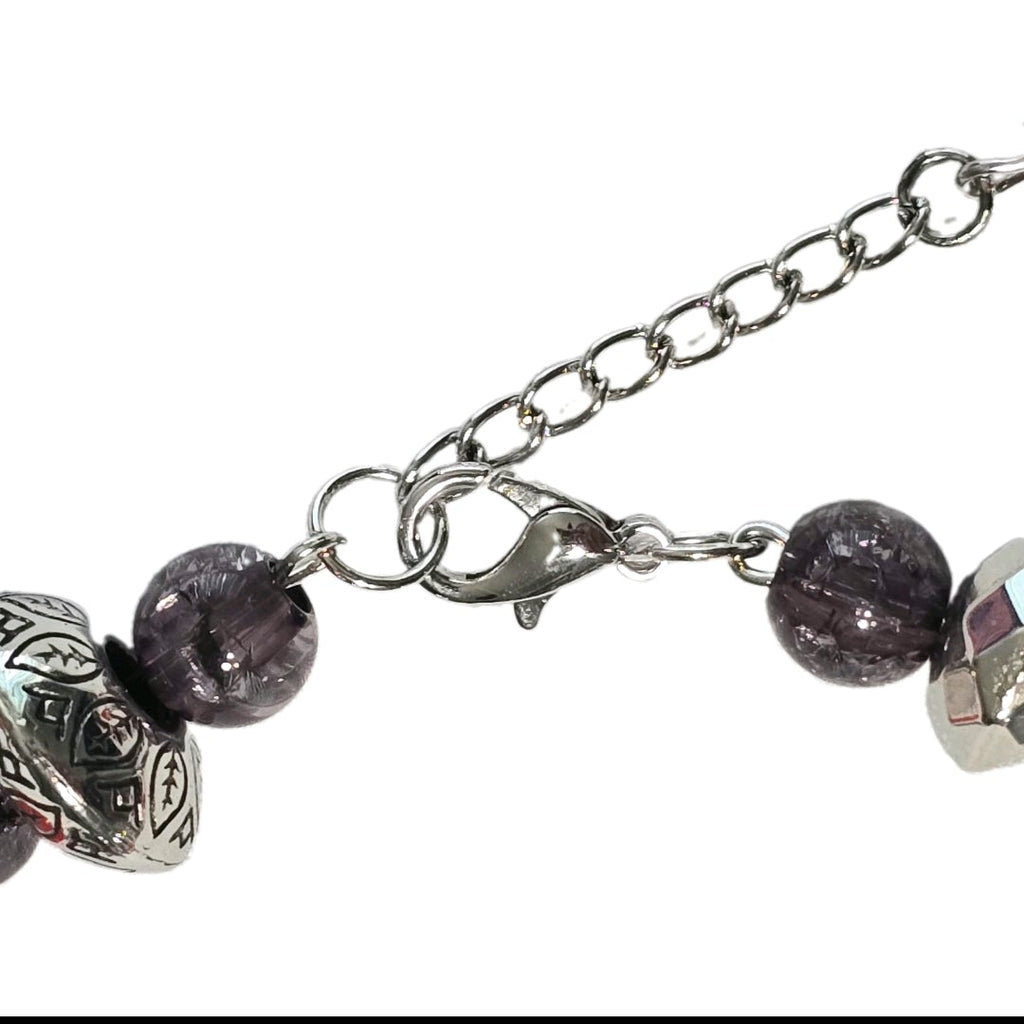 Gothic Charmed bracelet: Hamdmade
