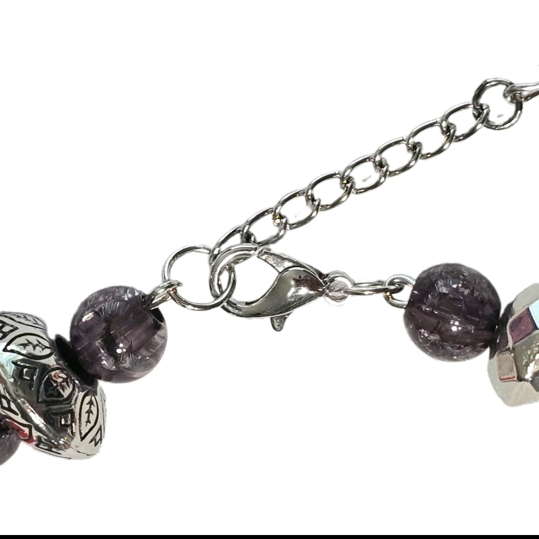 Gothic Charmed bracelet: Hamdmade