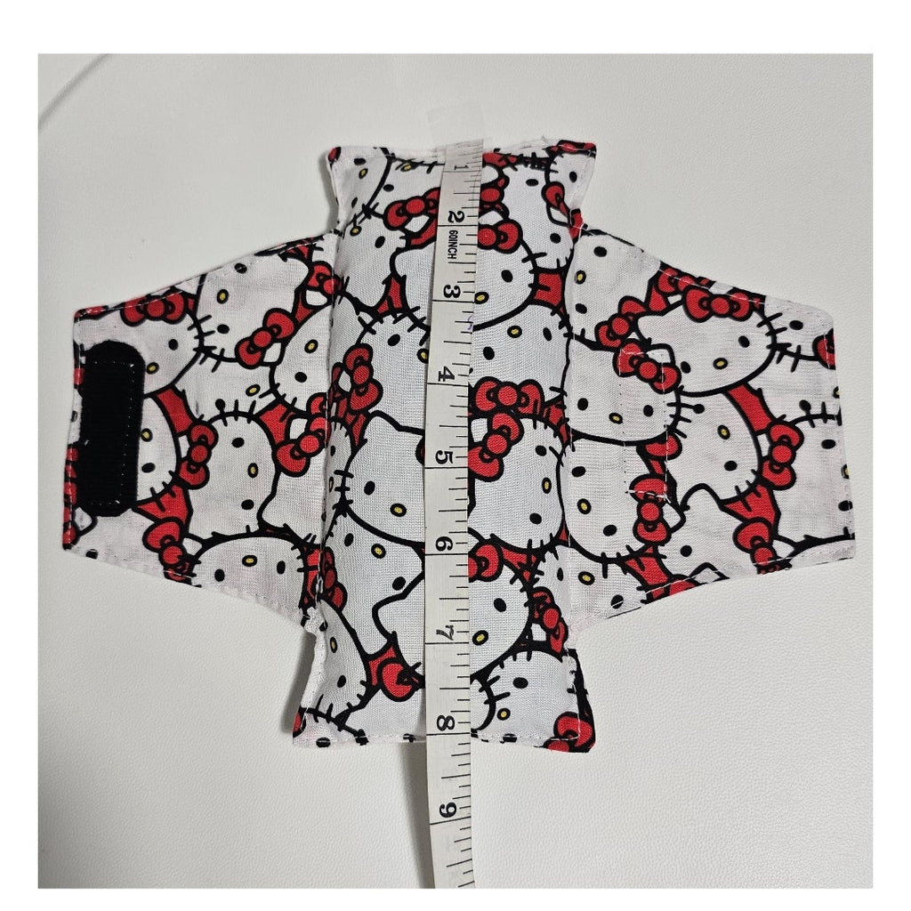 Handmade Hello Kitty Cancer Patinet's Comfy Seat Belt Chemo Port or Pacemaker Pillow