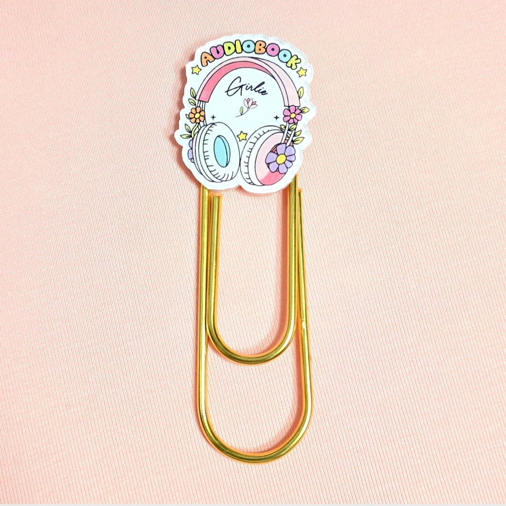 Jumbo Kawaii Bookmark Paper Clips: Teacher's Colorful Planner Journal Organizer