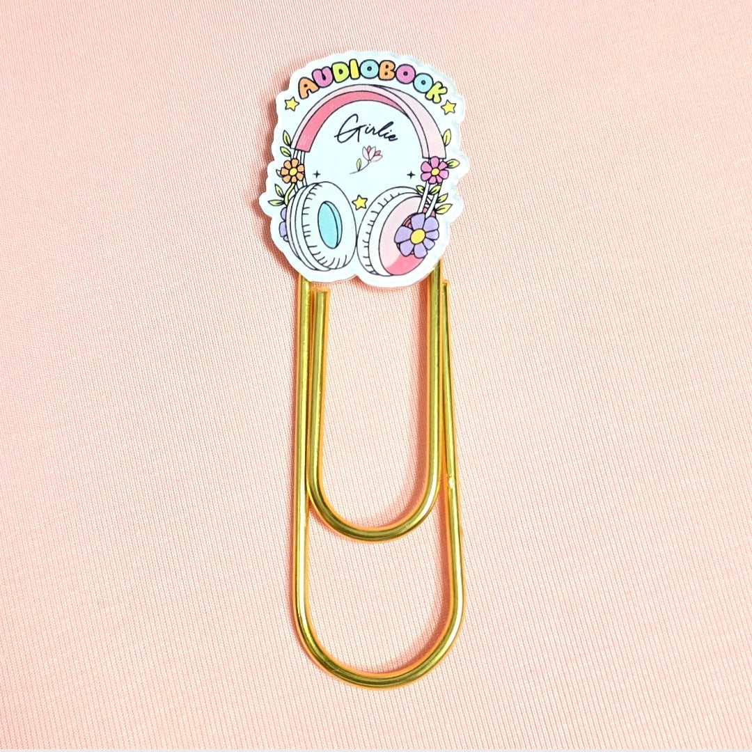 Jumbo Kawaii Bookmark Paper Clips: Teacher's Colorful Planner Journal Organizer