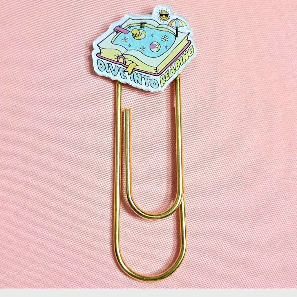 Jumbo Kawaii Bookmark Paper Clips: Teacher's Colorful Planner Journal Organizer