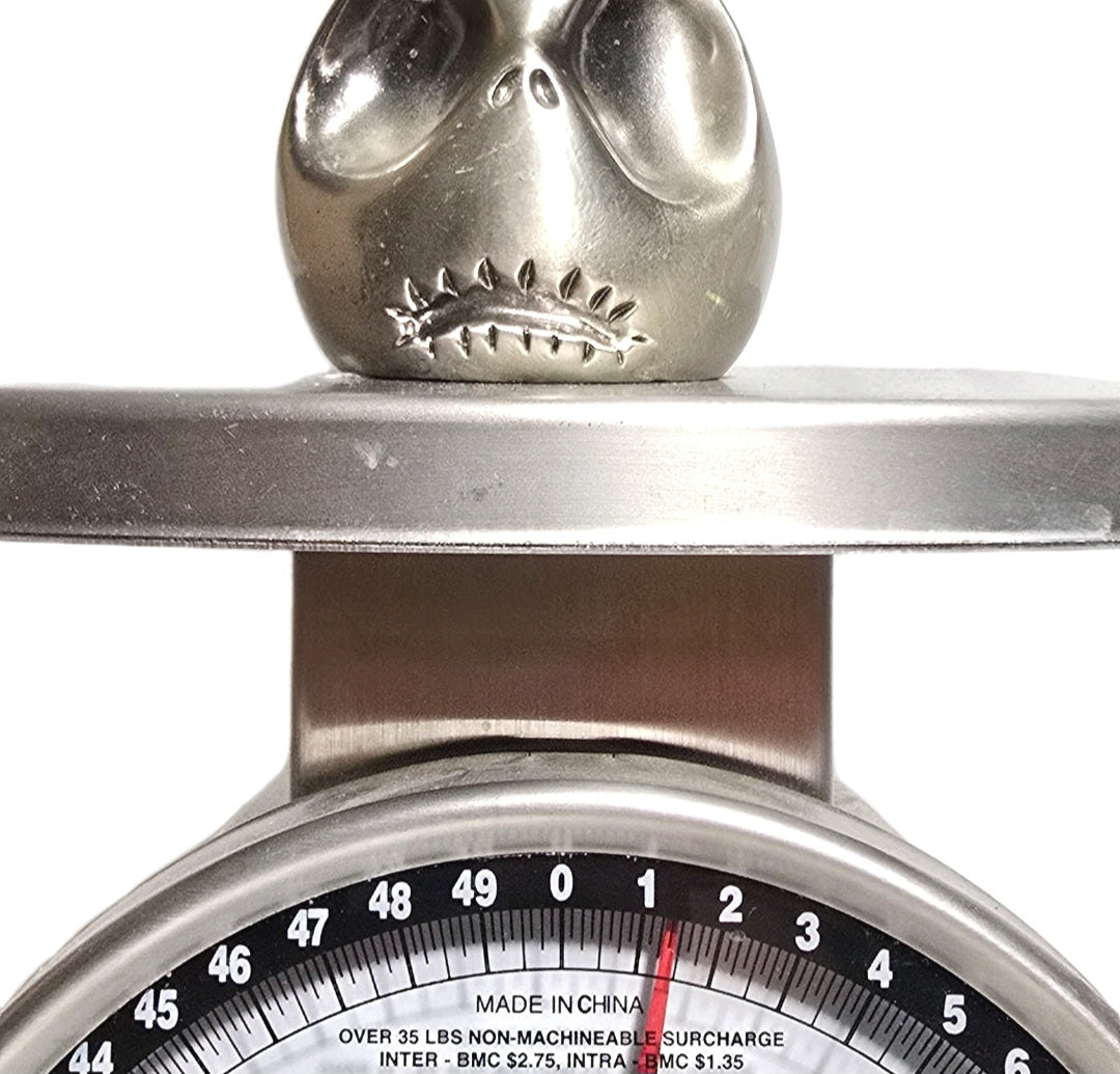 NECA Pewter Nightmare Before Christmas Jack Head Candlestick Holder