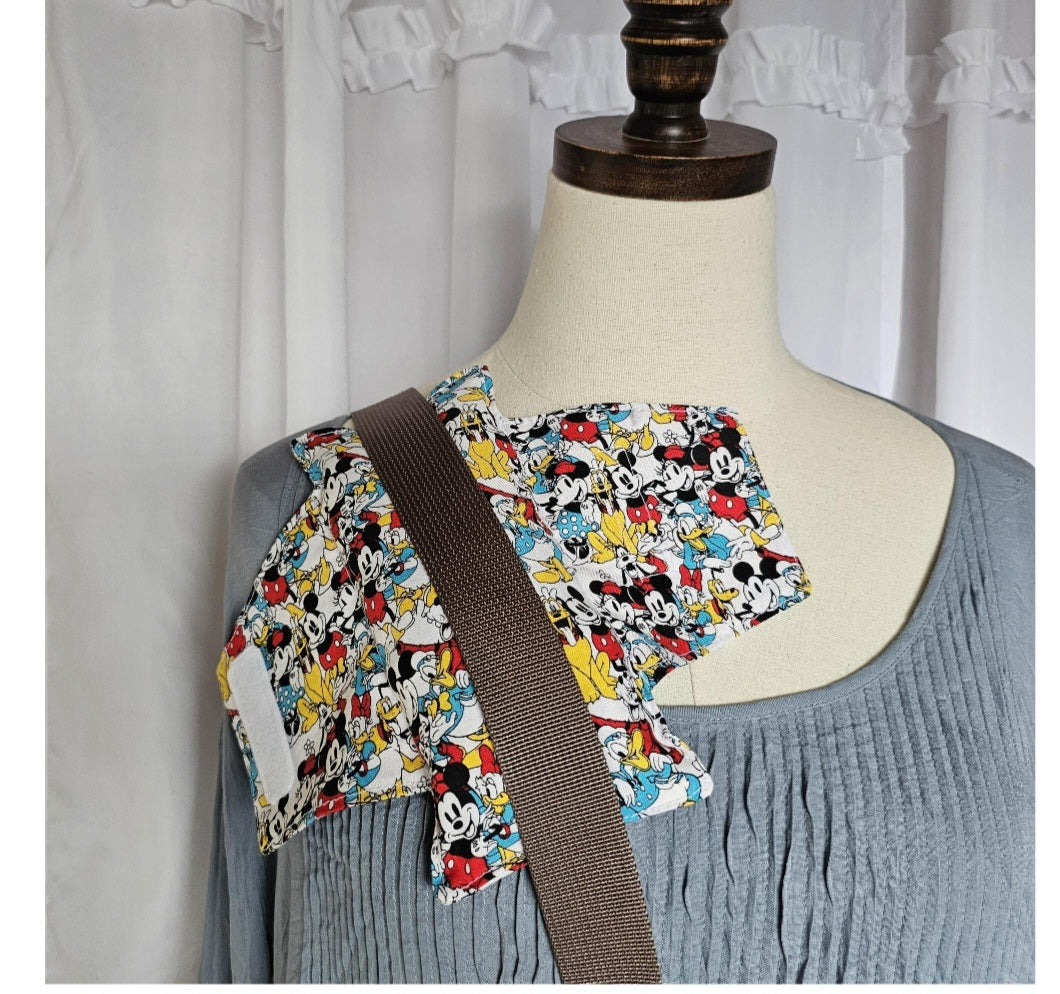 Disney Micky Mouse Cancer Patient's Chemo Port or Pacemaker Seat Belt Pillow