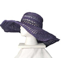 MAR Y SOL Wide Brim Navy Floppy Hat Summer Sun Fun Beach , Madagascar