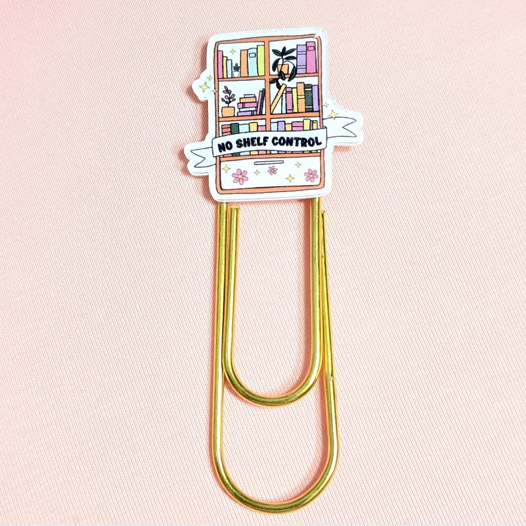 Jumbo Kawaii Bookmark Paper Clips: Teacher's Colorful Planner Journal Organizer