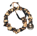 Handmade Black Floral Rose Print Stethoscope Sleeve: Cotton Cover