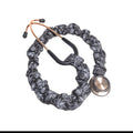Handmade Black Paisley Stethoscope Sleeve: Washable Cotton Cover
