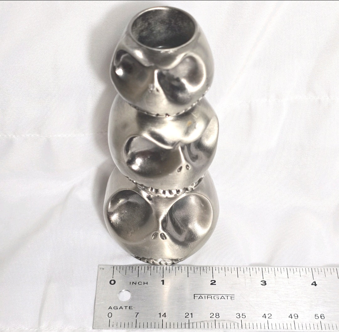 NECA Pewter Nightmare Before Christmas Jack Head Candlestick Holder