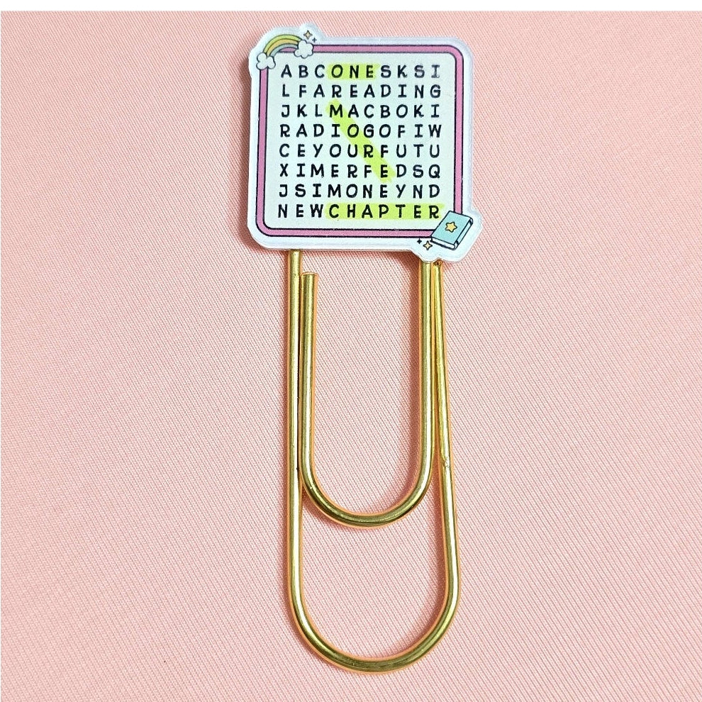 Jumbo Kawaii Bookmark Paper Clips: Teacher's Colorful Planner Journal Organizer
