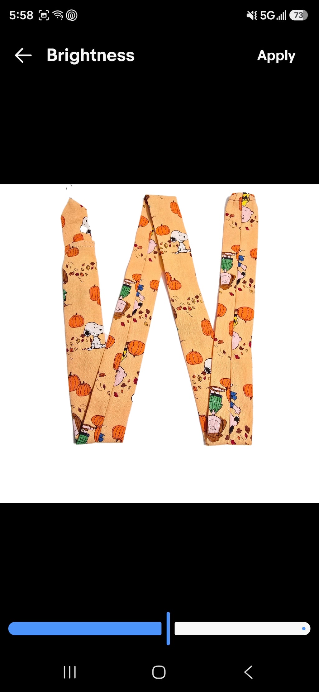 Handmade Orange Snoopy Pumpkin Fall Halloween Stethoscope Sleeve  Cotton Cover