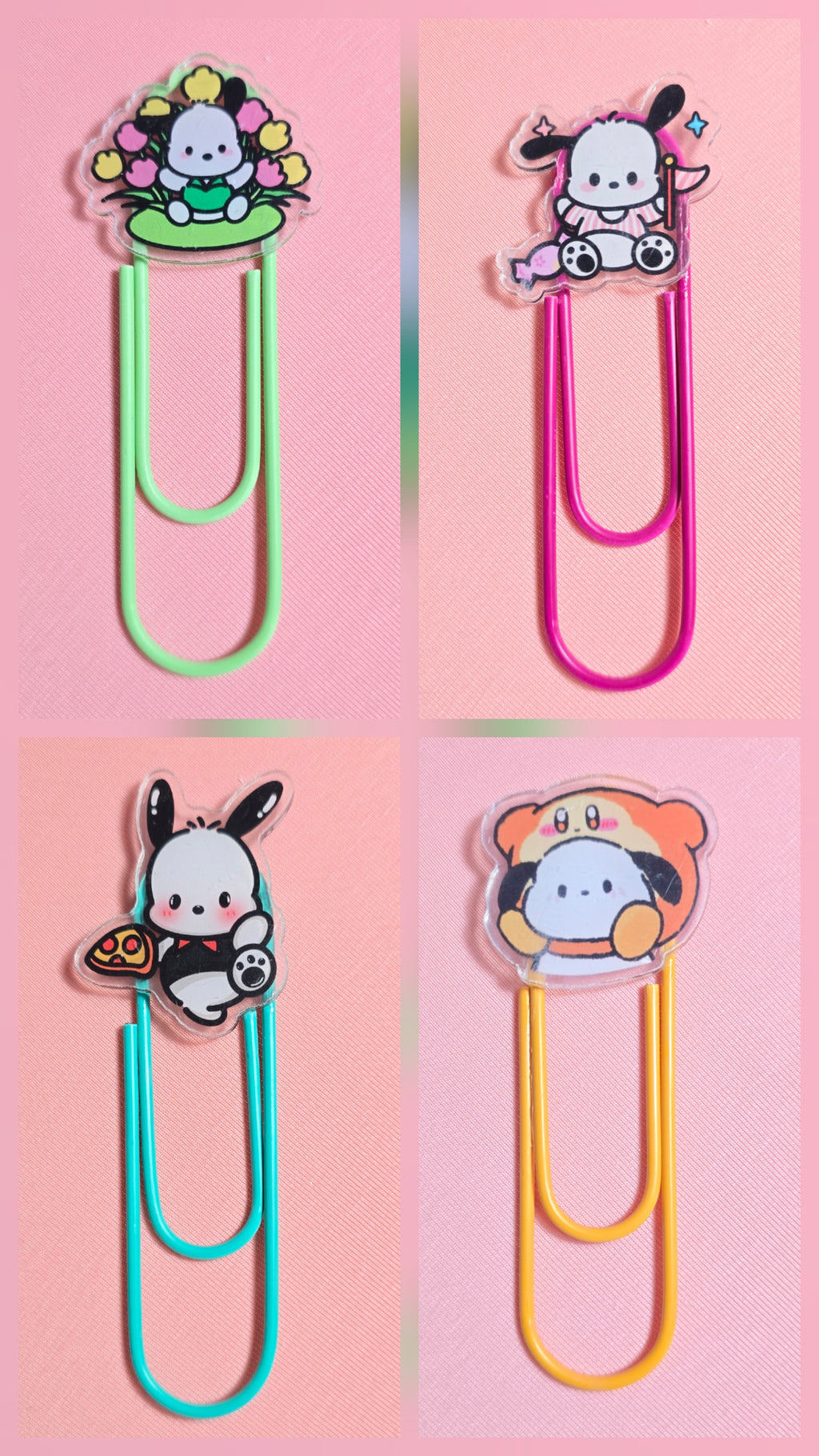 Jumbo Kawaii Paper Clips: Colorful Planner & Journal Organizer (Limited Edition)