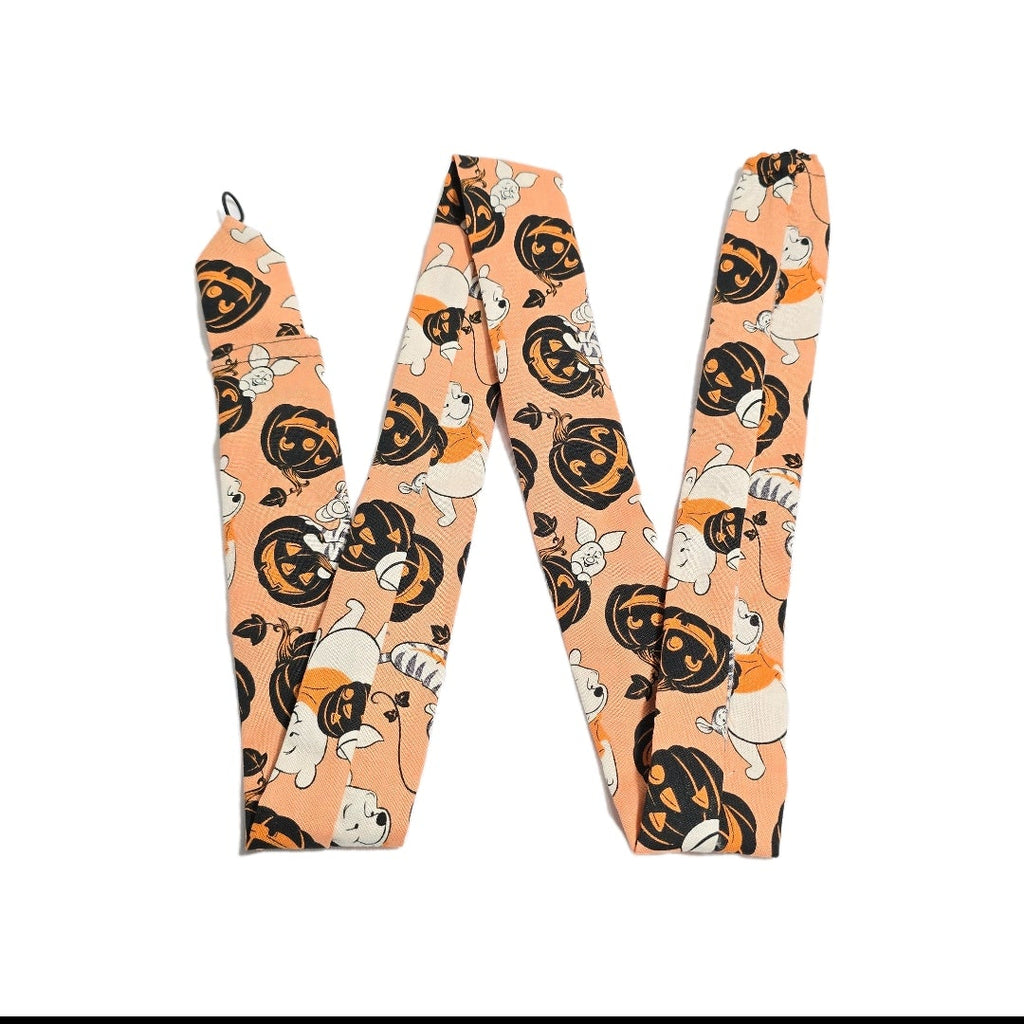 Winnie the Pooh Fall Pumpkin Stethoscope Sleeve Cover - Cotton Medical Accessory