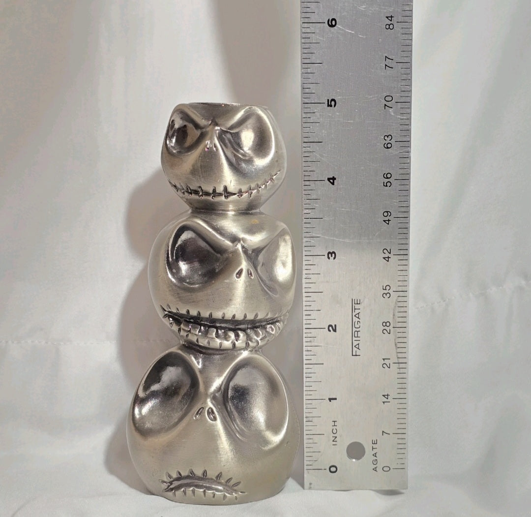 NECA Pewter Nightmare Before Christmas Jack Head Candlestick Holder