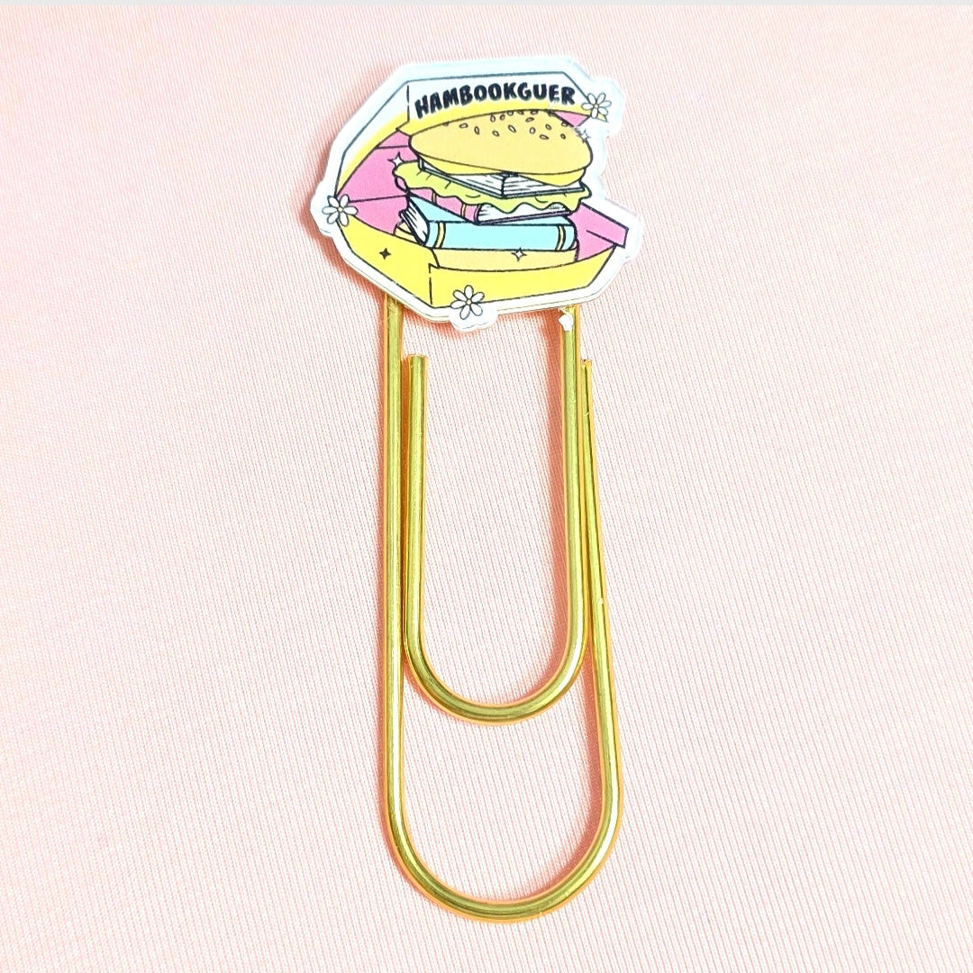 Jumbo Kawaii Bookmark Paper Clips: Teacher's Colorful Planner Journal Organizer
